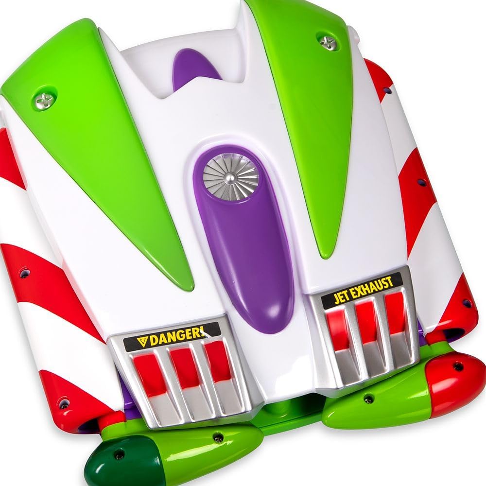 Toy Story Buzz Lightyear Toy Jet Pack with LED Light & Sound Effects, Space Ranger Roleplay Accessory with Adjustable StrapsDisney Store Official