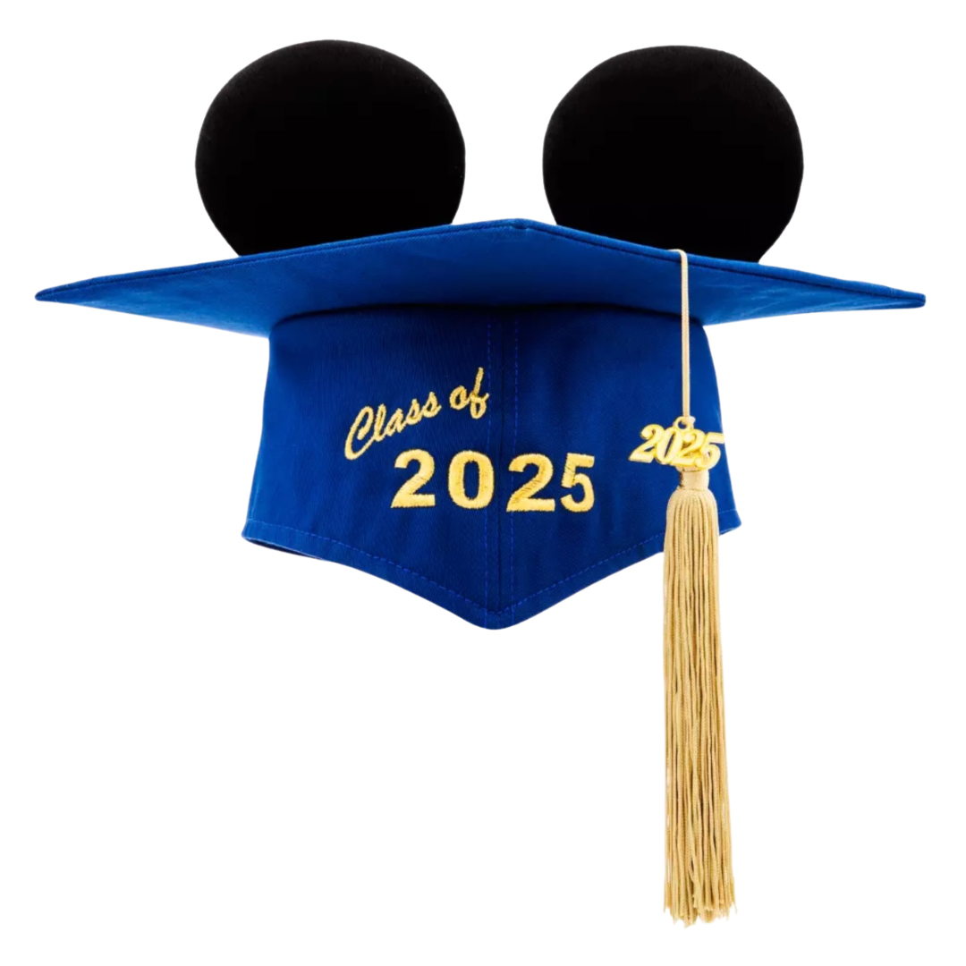 Mickey Mouse Ear Hat Graduation Cap for Adults – 2025