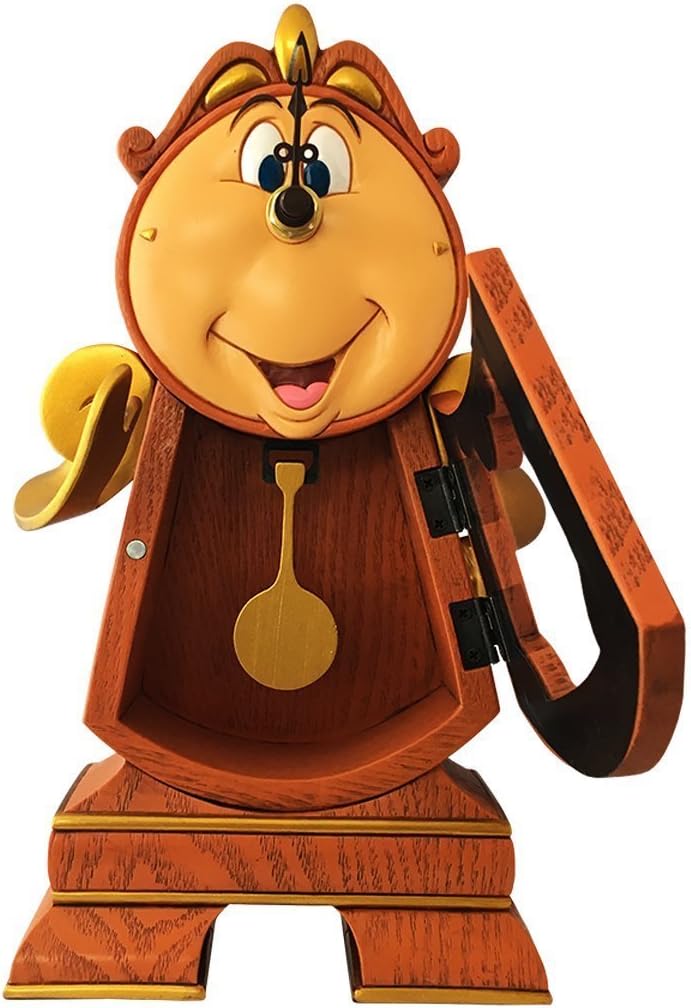Disney Cogsworth Clock-Beauty and The Beast, Neutral