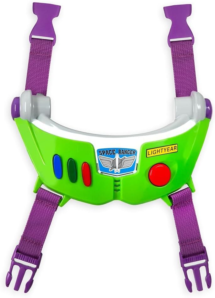 Toy Story Buzz Lightyear Toy Jet Pack with LED Light & Sound Effects, Space Ranger Roleplay Accessory with Adjustable StrapsDisney Store Official