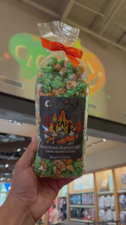 Disney Halloween Popcorn Mix – Caramel & Apple Flavor (Limited Edition)